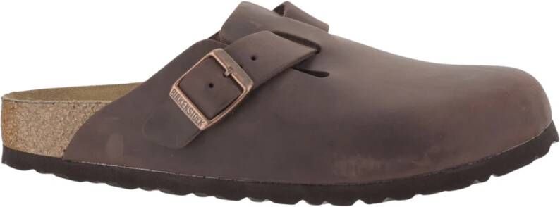 Birkenstock Leren Kurk Zool Verstelbare Band Muiltjes