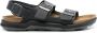 Birkenstock Leren Platte Sandalen voor Mannen Black Heren - Thumbnail 7