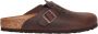 Birkenstock Leren Sabots Brown Dames - Thumbnail 1