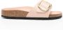 Birkenstock Madrid Big Buckle Slippers Old Rose Regular Fit Dames - Thumbnail 3