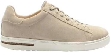 Birkenstock Leren Sneakers Beige Heren