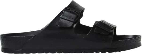 Birkenstock Lichtgewicht zwarte sandalen voor heren