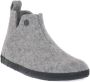 Birkenstock Andermatt Pantoffels Light Grey Narrow fit | Grijs | Wolvilt - Thumbnail 2