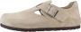 Birkenstock London Instappers Taupe Narrow fit | Taupe | Suede - Thumbnail 2
