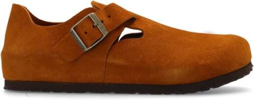 Birkenstock London BS suède schoenen Brown Heren