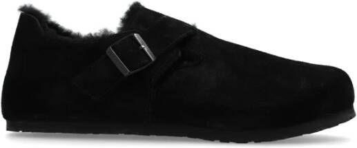 Birkenstock London Shearling Schoenen Black Heren
