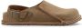 Birkenstock Lutry Premium suède slides Beige Heren - Thumbnail 1