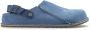 Birkenstock Lutry Premium suède slippers Blue Heren - Thumbnail 1