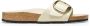 Birkenstock Madrid Big Buckle Natuurlijk Leder Patent Sandalen - Thumbnail 2
