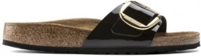 Birkenstock Madrid Big Buckle Sandaal Zwart Dames