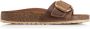 Birkenstock Madrid Big Buckle bruin vetleer regular sandalen dames (1006524) - Thumbnail 2