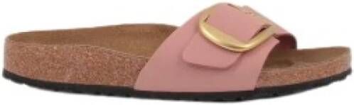 Birkenstock Madrid Big Buckle Sandalen Roze Dames