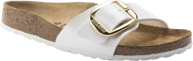 Birkenstock Madrid Big Buckle Sandalen Wit Dames - Foto 2
