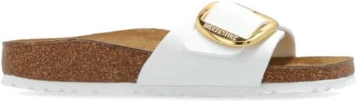 Birkenstock Madrid Big Buckle Sandalen Wit Dames - Foto 3