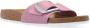 Birkenstock Madrid Nubuck Leather Big Buckle roze narrow sandalen dames (1022055) - Thumbnail 3