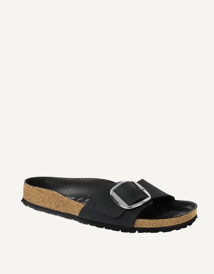 Birkenstock Slippers MADRID BIG BUCKLE met ergonomisch gevormd voetbed in smalle schoenwijdte - Foto 5