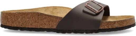 Birkenstock Madrid BS Slides Brown Dames