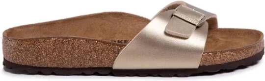 BIRKENSTOCK Slippers Madrid Maat: 39 Materiaal: Leatherlook Kleur: Goud - Foto 13