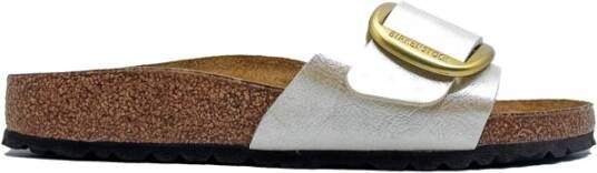 BIRKENSTOCK Slippers Dames Madrid Big Buckle Dames Maat: 40 Materiaal: Leer Kleur: Wit - Foto 15