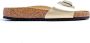 BIRKENSTOCK Slippers Madrid Maat: 35 Materiaal: Leatherlook Kleur: Goud - Thumbnail 4