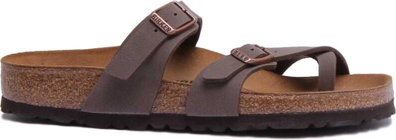 Birkenstock Mayari Slippers Mocha Regular fit | Bruin | Imitatieleer - Foto 12