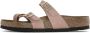 Birkenstock Mayari Dames Slippers Old Rose Regular fit | Roze | Nubuck - Thumbnail 4