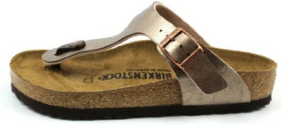 Birkenstock Gizeh Dames Slippers Graceful Taupe Regular fit | Taupe | Imitatieleer - Foto 10