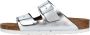 Birkenstock Arizona Slippers Metallic Silver Narrow fit | Zilver | Leer - Thumbnail 15