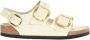 Birkenstock Sandalen Milano Big Buckle Beige Dames - Thumbnail 1
