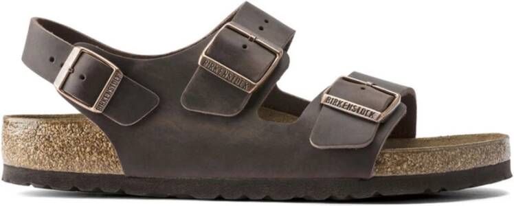 Birkenstock Milano Sandalen Brown Heren
