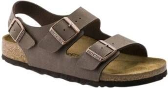 Birkenstock Milano Sandalen Mocha Regular fit | Bruin | Imitatieleer - Foto 3