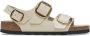 Birkenstock Sandalen Milano Big Buckle Beige Dames - Thumbnail 3