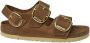BIRKENSTOCK Slippers Dames Milano Big Buckle Maat: 39 Materiaal: Leer Kleur: Cognac - Thumbnail 3