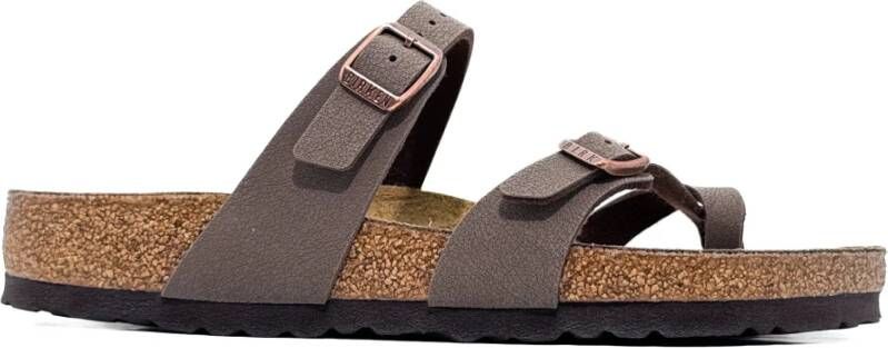 Birkenstock Mayari Slippers Mocha Regular fit | Bruin | Imitatieleer - Foto 12