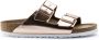 Birkenstock Slippers ARIZONA SFB in smalle schoenwijdte metallic-look met soft-voetbed - Thumbnail 2