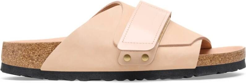 Birkenstock Nubuck Kyoto Sandal Beige Dames