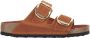 Birkenstock Oranje Leren Sandalen met Verstelbare Banden Orange Dames - Thumbnail 34