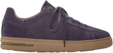 Birkenstock Paarse Su?de Lage Sneakers Purple Dames