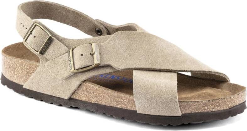 Birkenstock Dames schoenen Tulum SFB VL Taupe 1024110 Narrow Taupe - Foto 16