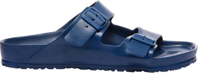 Birkenstock Platte sandalen Blauw Heren