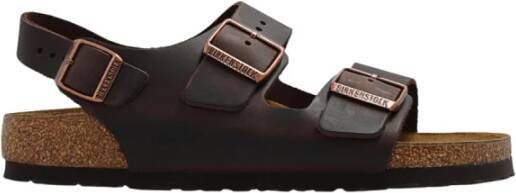 Birkenstock Milano Platte Sandalen Comfort en Stijl Bruin Heren - Foto 4