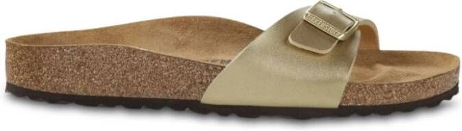 BIRKENSTOCK Slippers Madrid Maat: 39 Materiaal: Leatherlook Kleur: Goud - Foto 10