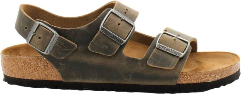 Birkenstock Teenslippers & Sliders Groen Heren - Foto 2