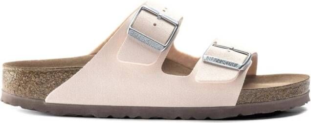Birkenstock Platte sandalen Pink Unisex
