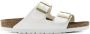Birkenstock Arizona Grote Gesp Patent Witte Slippers Birko Flor Patent Streetwear - Thumbnail 174