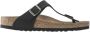Birkenstock Gizeh BFBC Earthy Vegan Sandalen Narrow bruin zwart - Thumbnail 11