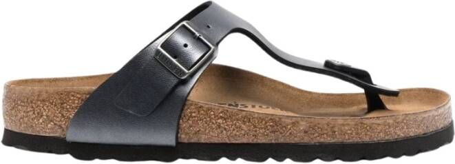 Birkenstock Platte sandalen Zwart Dames