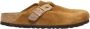Birkenstock Boston Soft Footbed Suède Leder Brown Dames - Thumbnail 13