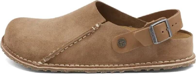 Birkenstock Premium Suede Gray Taupe Sandalen Gray Heren