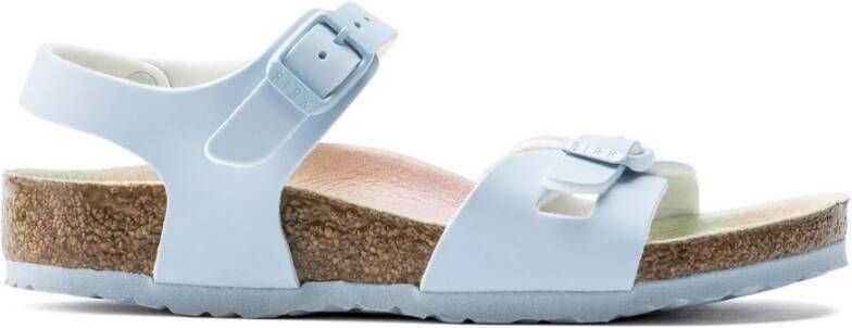 Birkenstock Rio Sandalen Blauw Dames